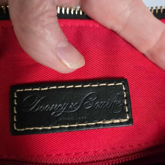 EUC Dooney & Burke Signature Monogram Shoulder Bag with matching Wallet - Picture 7 of 14
